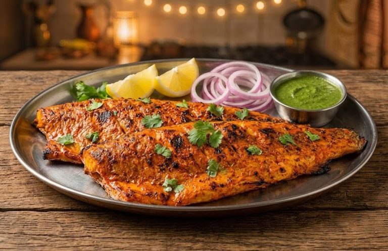 Marinated Tandoori Trout