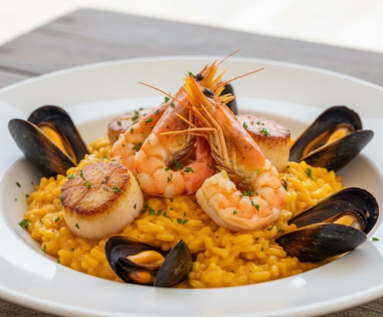 Succulent Seafood Risotto